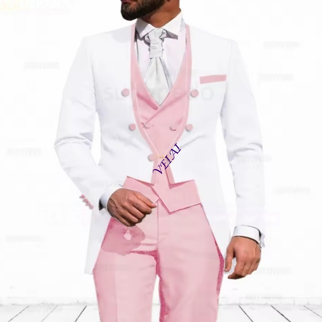 Men'S Formal Evening Wear - بدلة رجالية مخصصة باللون الأزرق السماوي