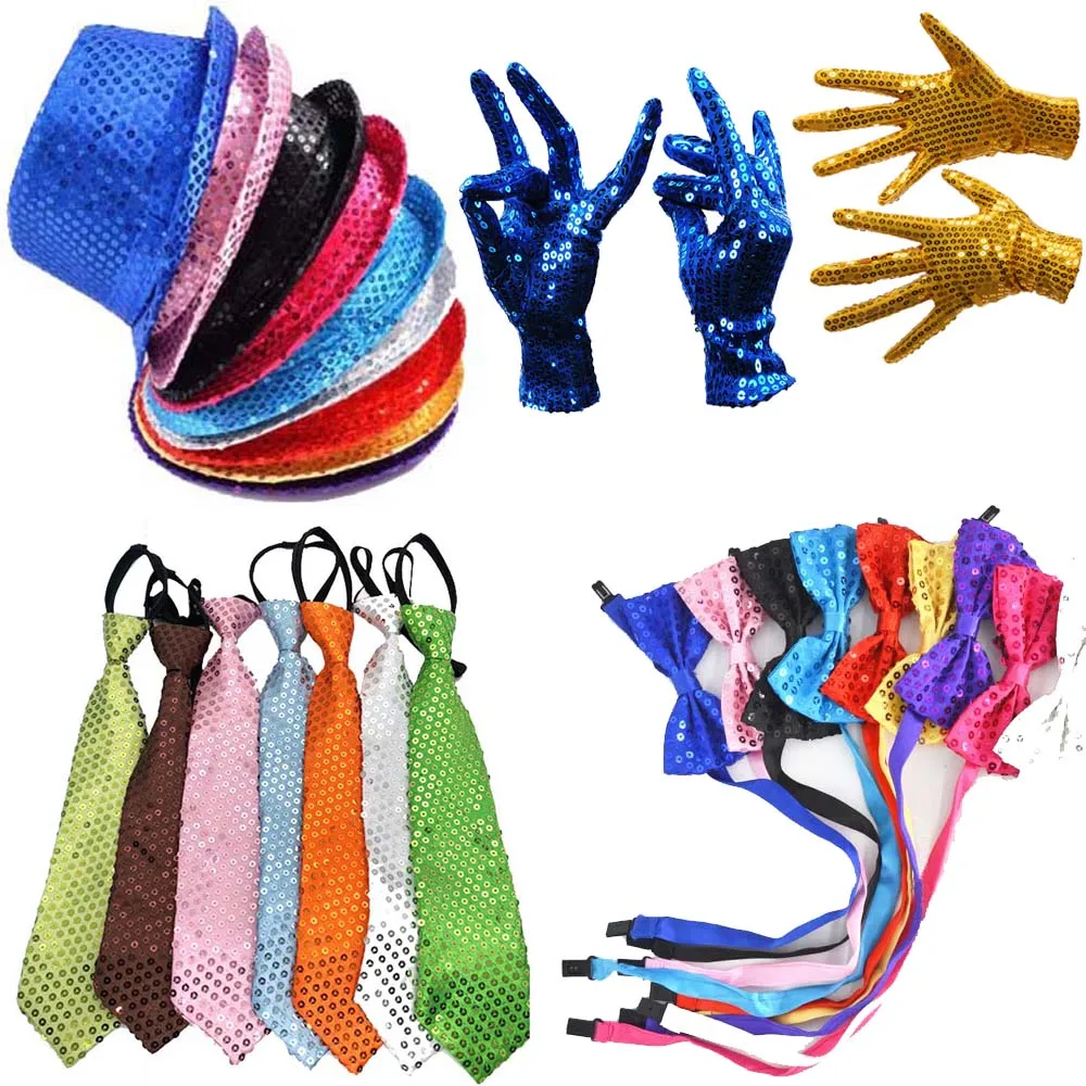 Formal Wear Gloves Men - موضة صبي فتاة الرجال امرأة الترتر