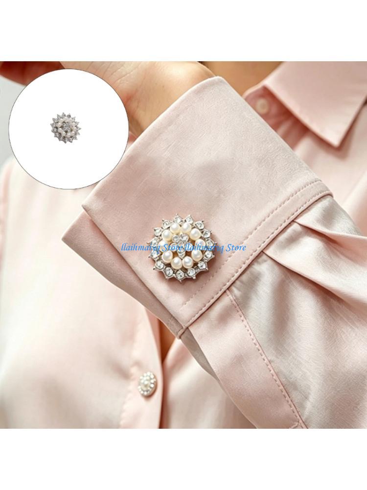 Mens Formal Look - أزرار أكمام 573B على شكل ندفة
