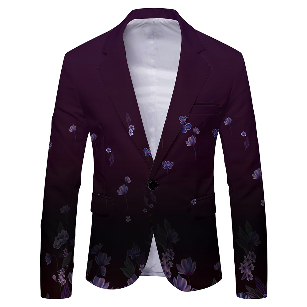 سترة رجالية أنيقة مطبوعة بأكما - مراجعة Mens Formal Look وسعره