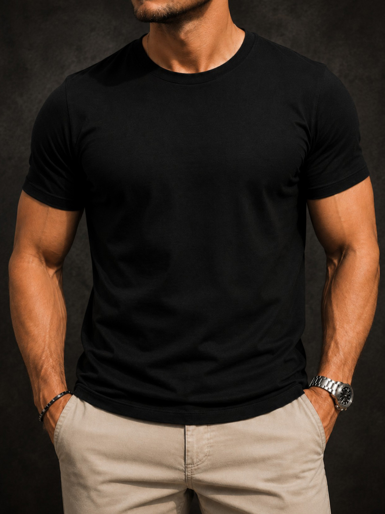 صورة تجريدية لمغني ثلاثيرا مع  - مراجعة Mens Formal Look وسعره