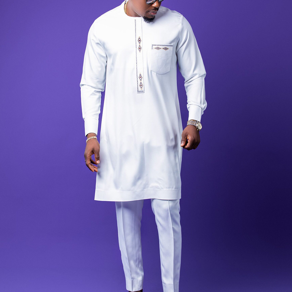 طقم رجالي أفريقي تقليدي جديد ل - مراجعة Men'S Formal Beach Wear وسعره