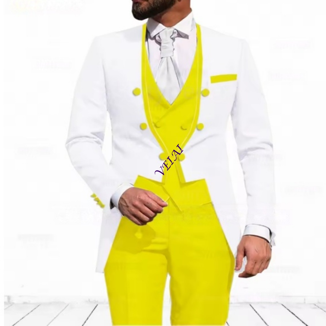 بدلة رجالية مخصصة باللون الأزر - مراجعة Men'S Formal Evening Wear وسعره