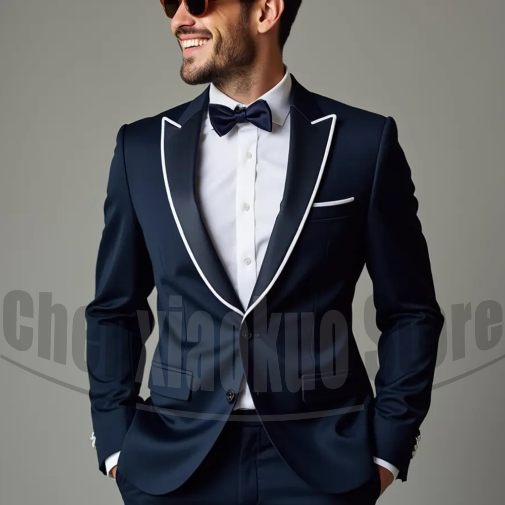 الرجال الدعاوى موضة الذروة الت - مراجعة Men'S Formal Evening Wear وسعره