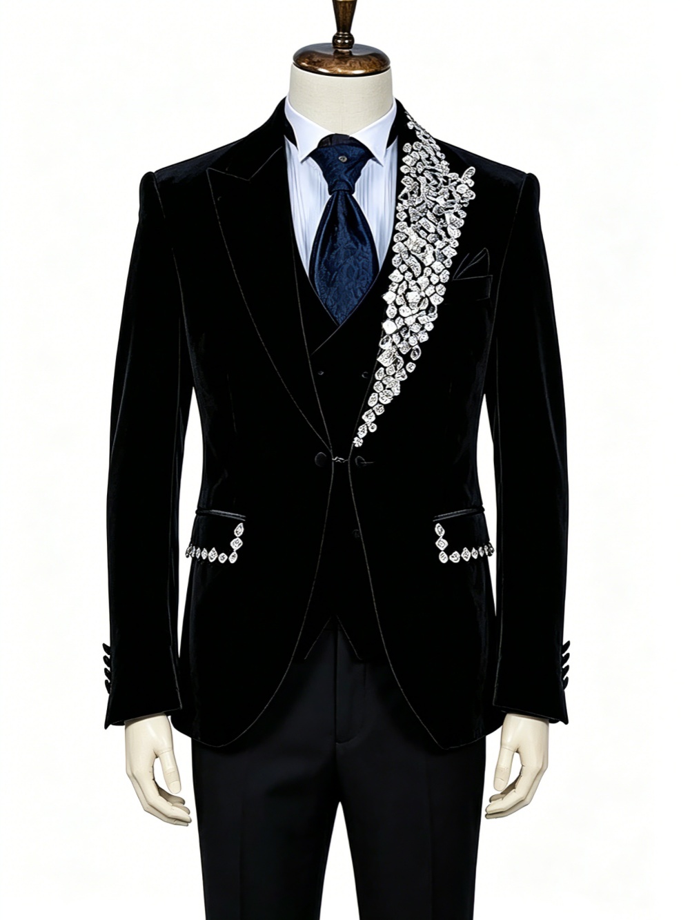 بدلة زفاف رسمية من قطعتين من ا - مراجعة Men'S Formal Evening Wear وسعره
