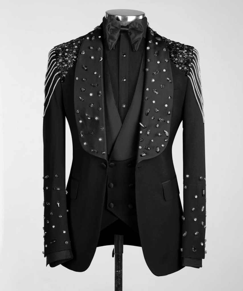 بدل زفاف فاخرة مصممة للرجل 3 ق - مراجعة Men Formal Wear Modern وسعره