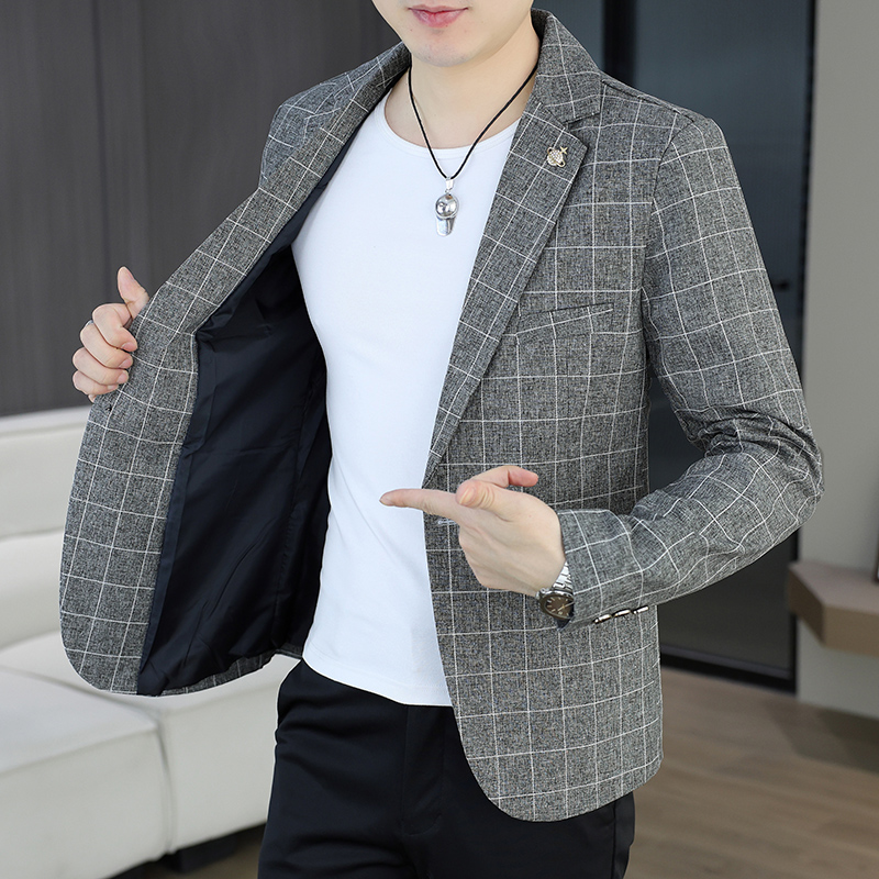 السترة في الهواء الطلق للرجال  - مراجعة Korean Men Formal Wear وسعره