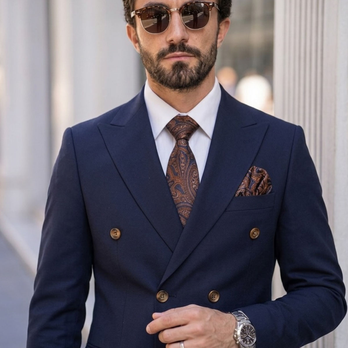 بدلات رجالية مخصصة عالية الجود - مراجعة Mens Formal Look وسعره
