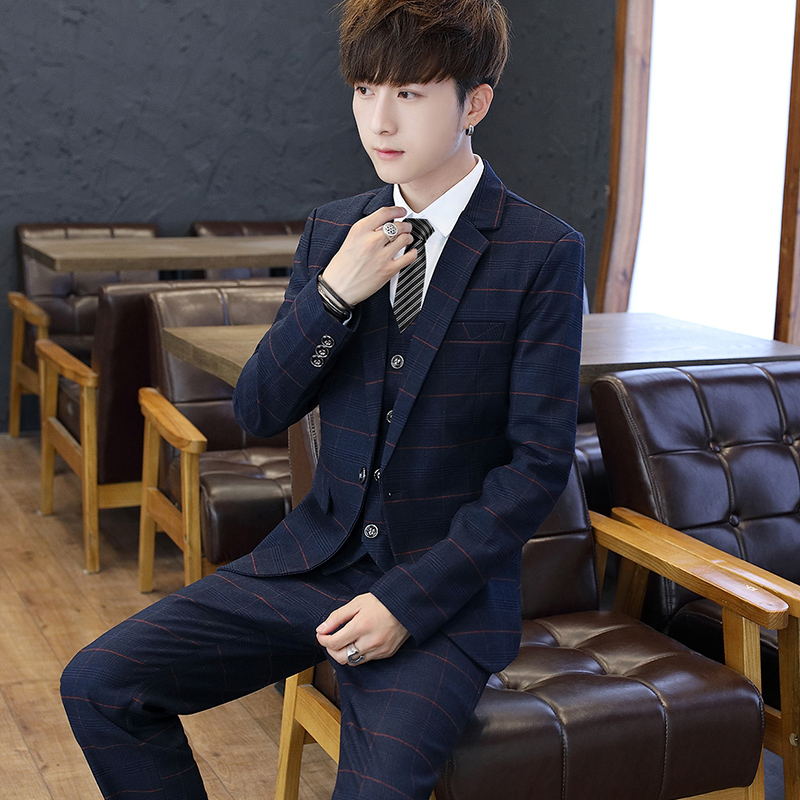 طقم بدلة رجالي ضيق (Slim Fit)  - مراجعة Korean Men Formal Wear وسعره