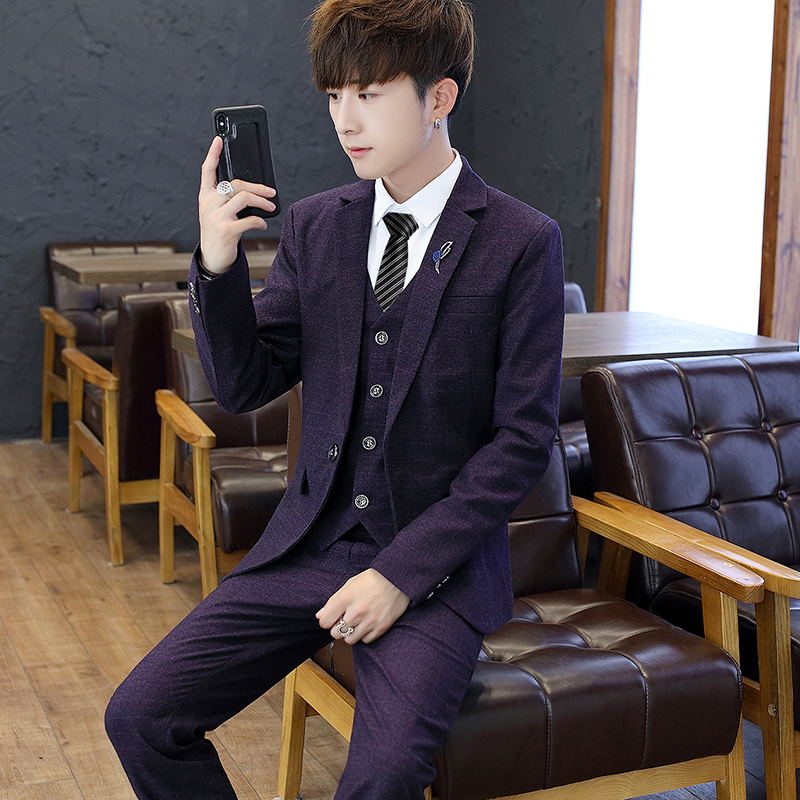 طقم بدلة رجالي ضيق (Slim Fit)  - مراجعة Korean Men Formal Wear وسعره