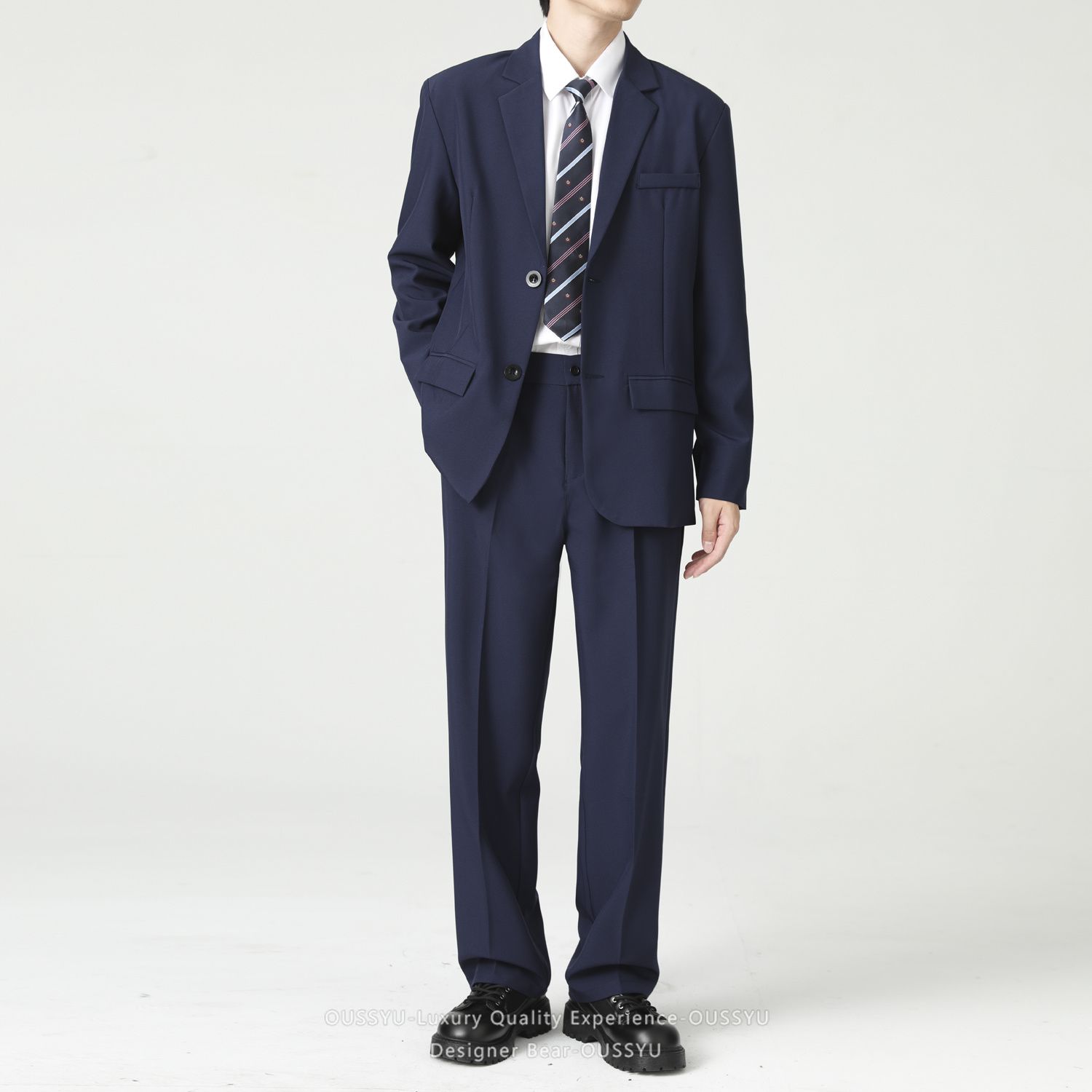 طقم رجالي عالي الجودة من قطعتي - مراجعة Korean Men Formal Wear وسعره