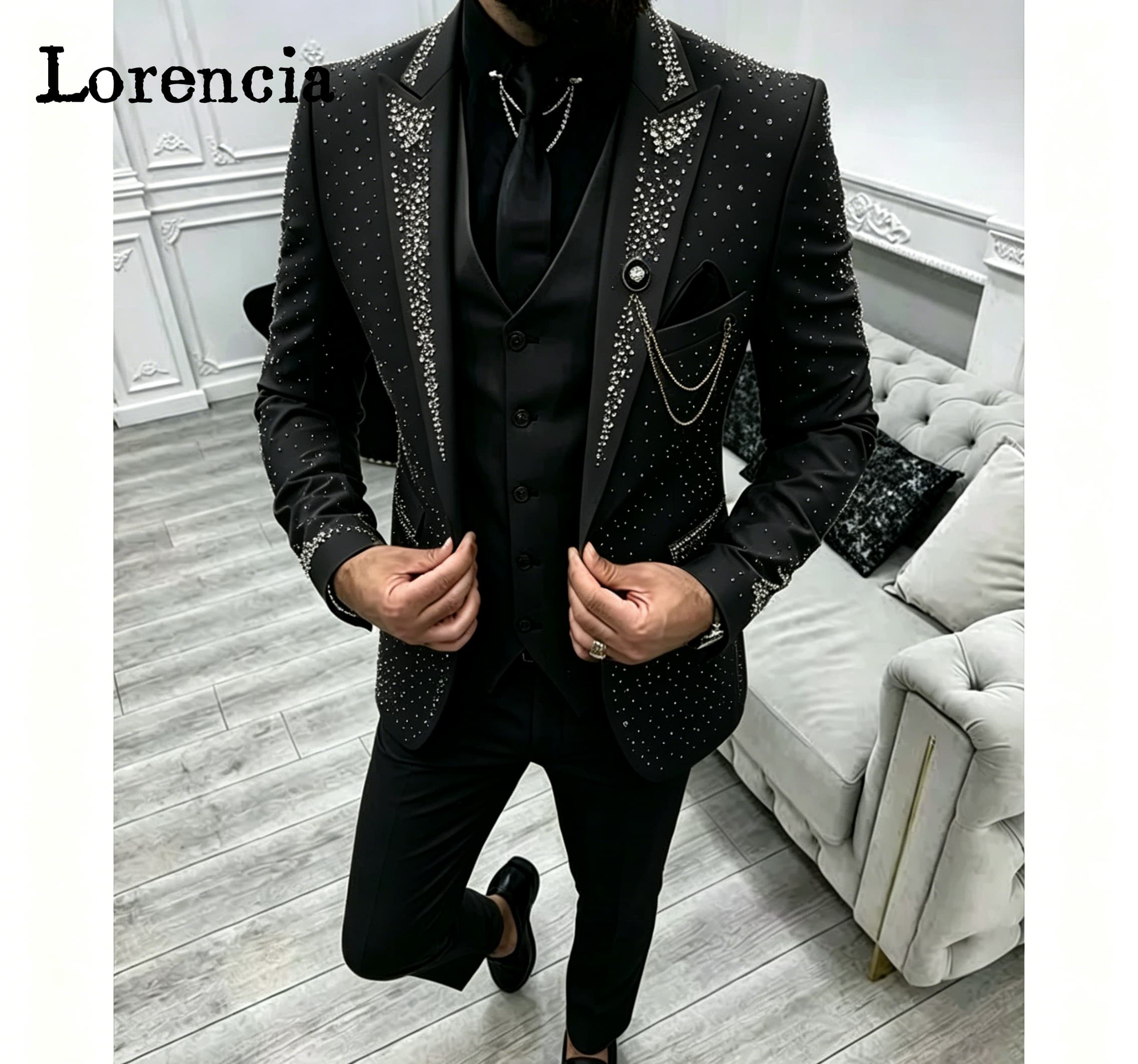 طقم بدلة رسمية فاخرة للرجال من - مراجعة Men'S Formal Evening Wear وسعره