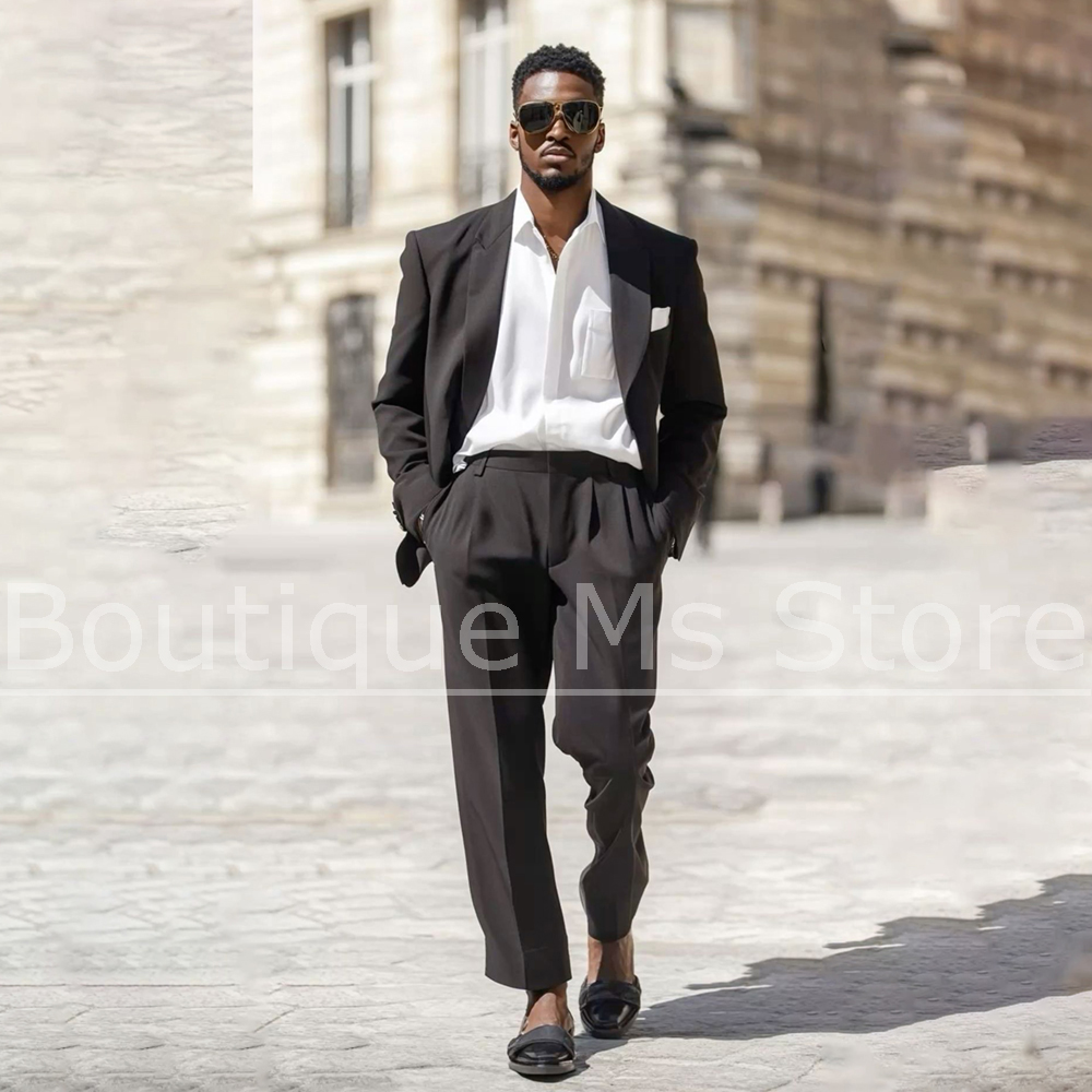 بدلة رجالية بنية داكنة من قطعت - مراجعة Men'S Formal Evening Wear وسعره