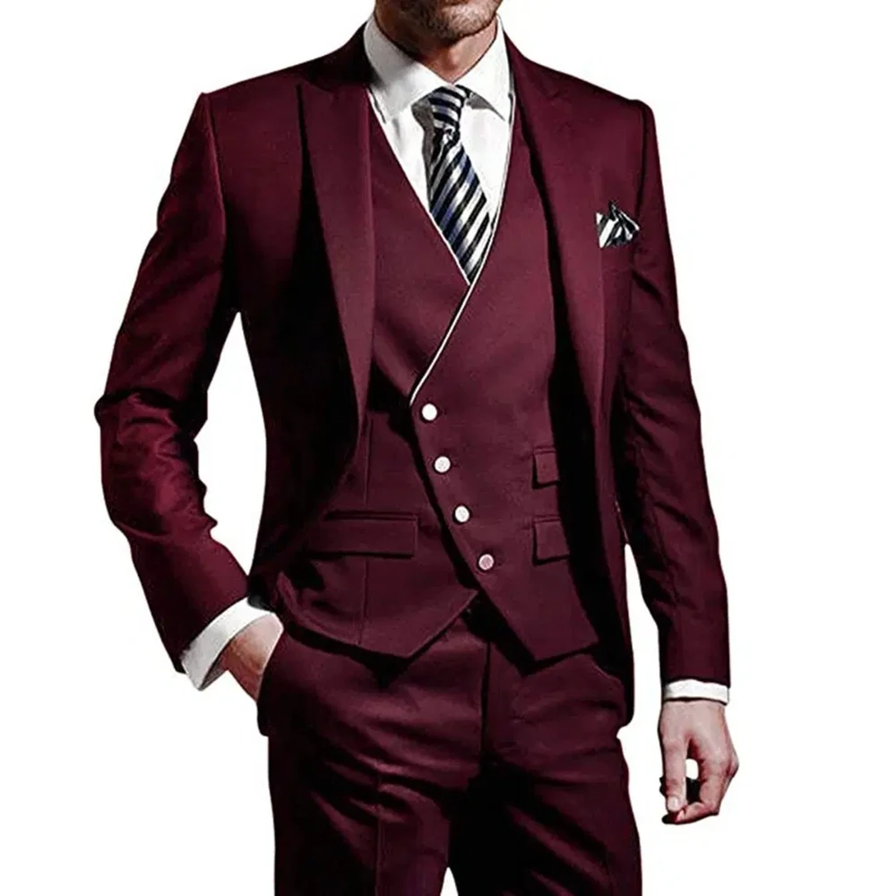 بدلة رجالية خضراء عسكرية من 3  - مراجعة Men'S Formal Evening Wear وسعره
