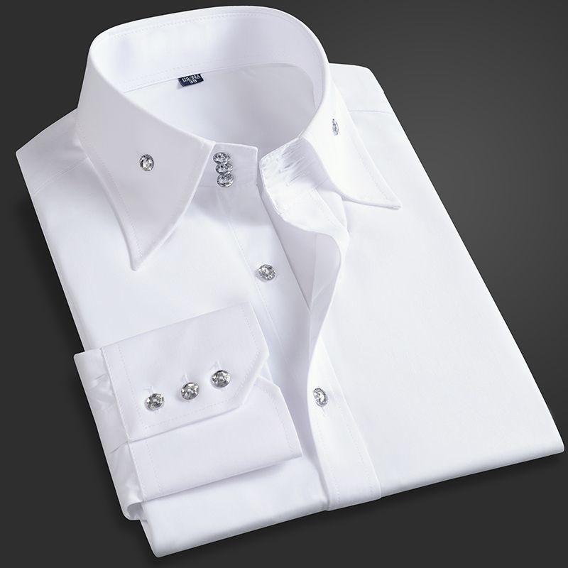 قميص تنفيذي للرجال لربيع الخري - مراجعة Korean Men Formal Wear وسعره