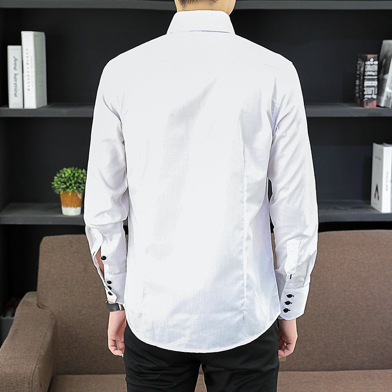 قميص تنفيذي للرجال لربيع الخري - مراجعة Korean Men Formal Wear وسعره