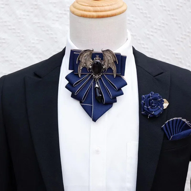 الرجال ربطة القوس Brooch بروش  - مراجعة Korean Men Formal Wear وسعره