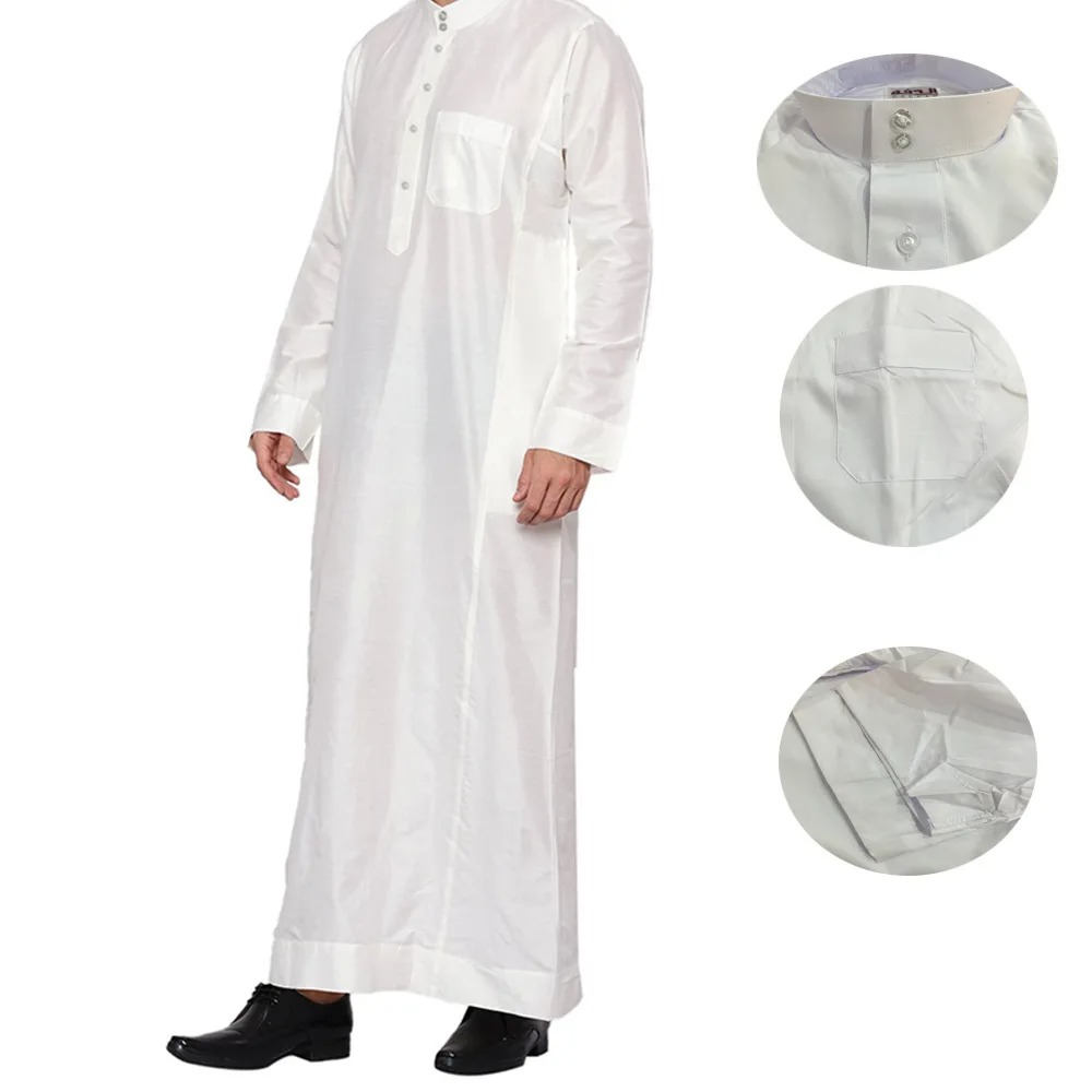 ثوب قطري رجالي من البوليستر بي - مراجعة Men Formal Wear Dubai وسعره