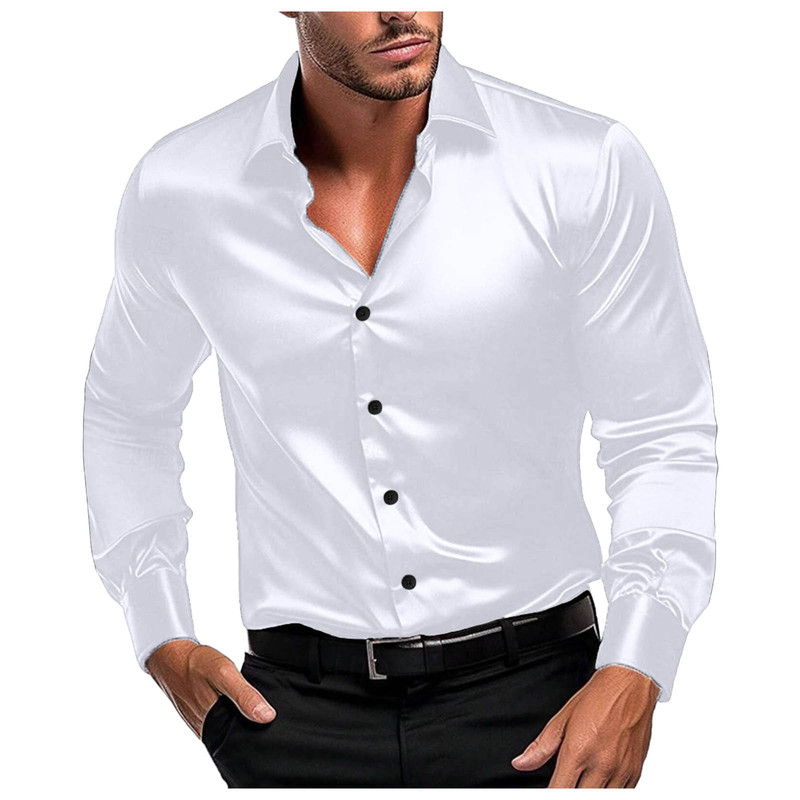 قميص رجالي رسمي بأكمام طويلة م - مراجعة Mens Formal Look وسعره