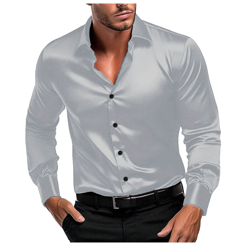 قميص رجالي رسمي بأكمام طويلة م - مراجعة Mens Formal Look وسعره