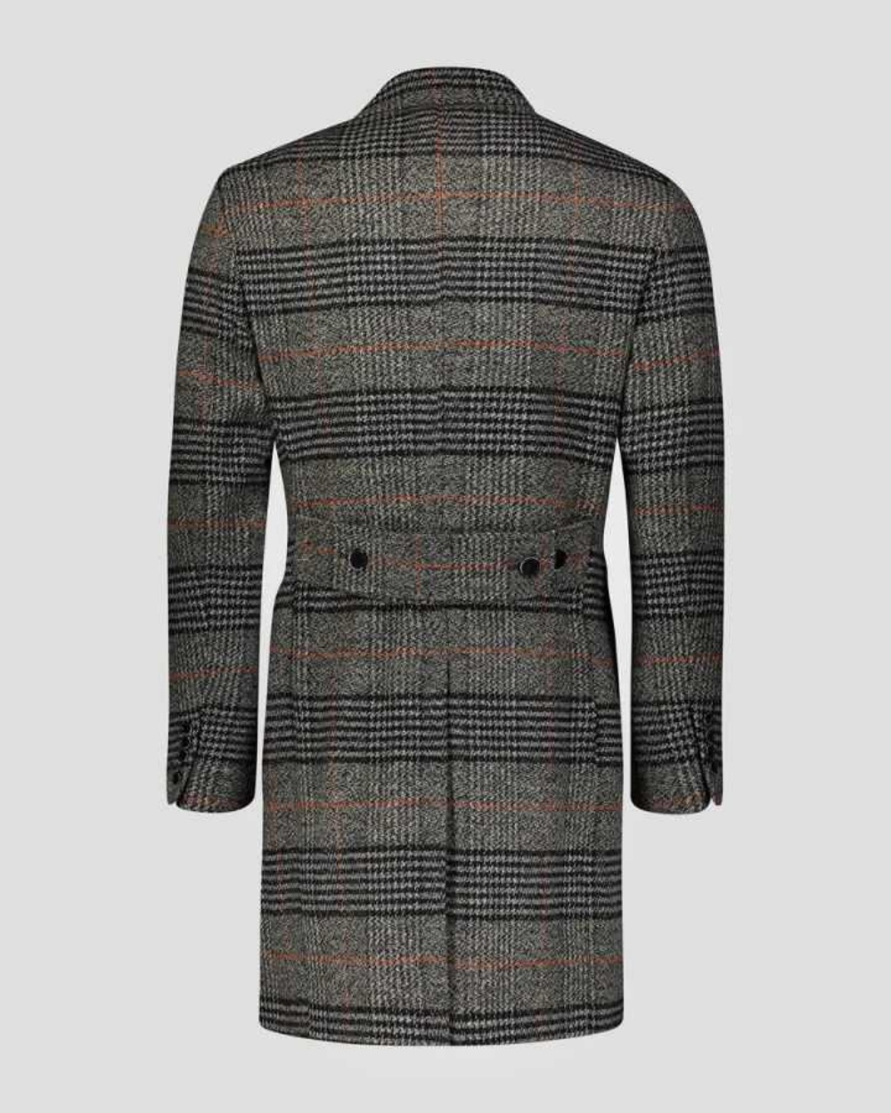 معطف رجالي من مزيج الصوف الشبك - مراجعة Men Formal Wear Modern وسعره