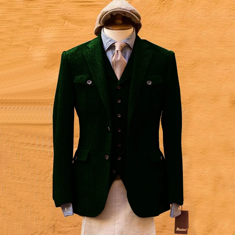 بدلة رجالية رسمية بنقشة هيرينغ - مراجعة Mens Formal Look وسعره