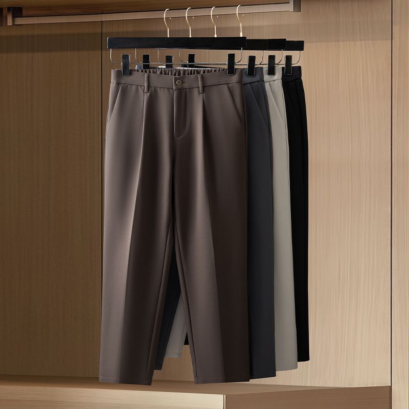 بنطلون بدلة رجالي بقصة ضيقة لر - مراجعة Korean Men Formal Wear وسعره