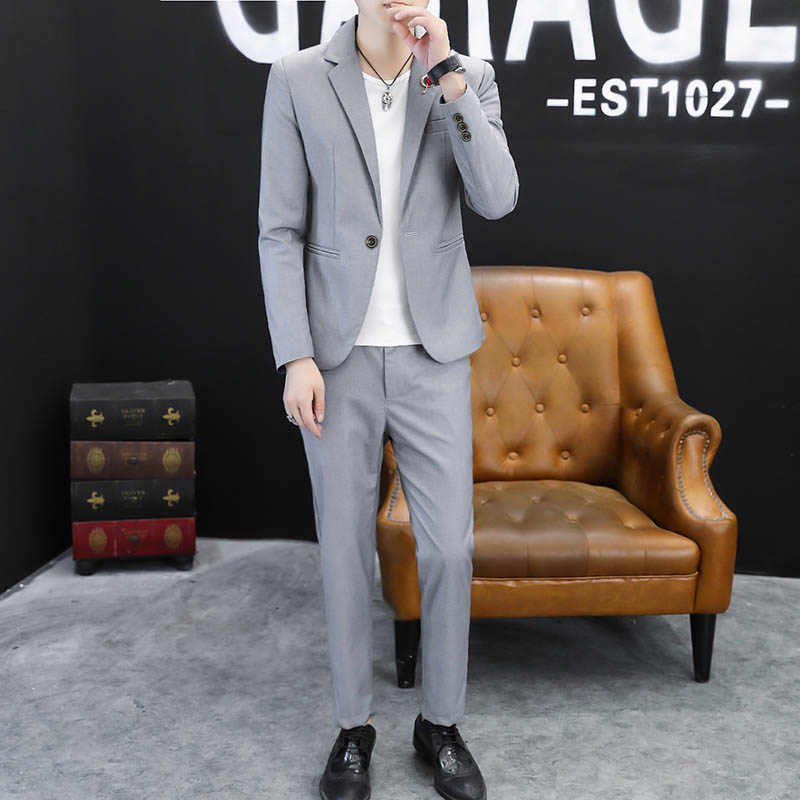 سترة رجالية أنيقة وعصرية على ا - مراجعة Korean Men Formal Wear وسعره